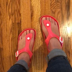 Birkenstock Essentials Gizeh Eva Coral size 36